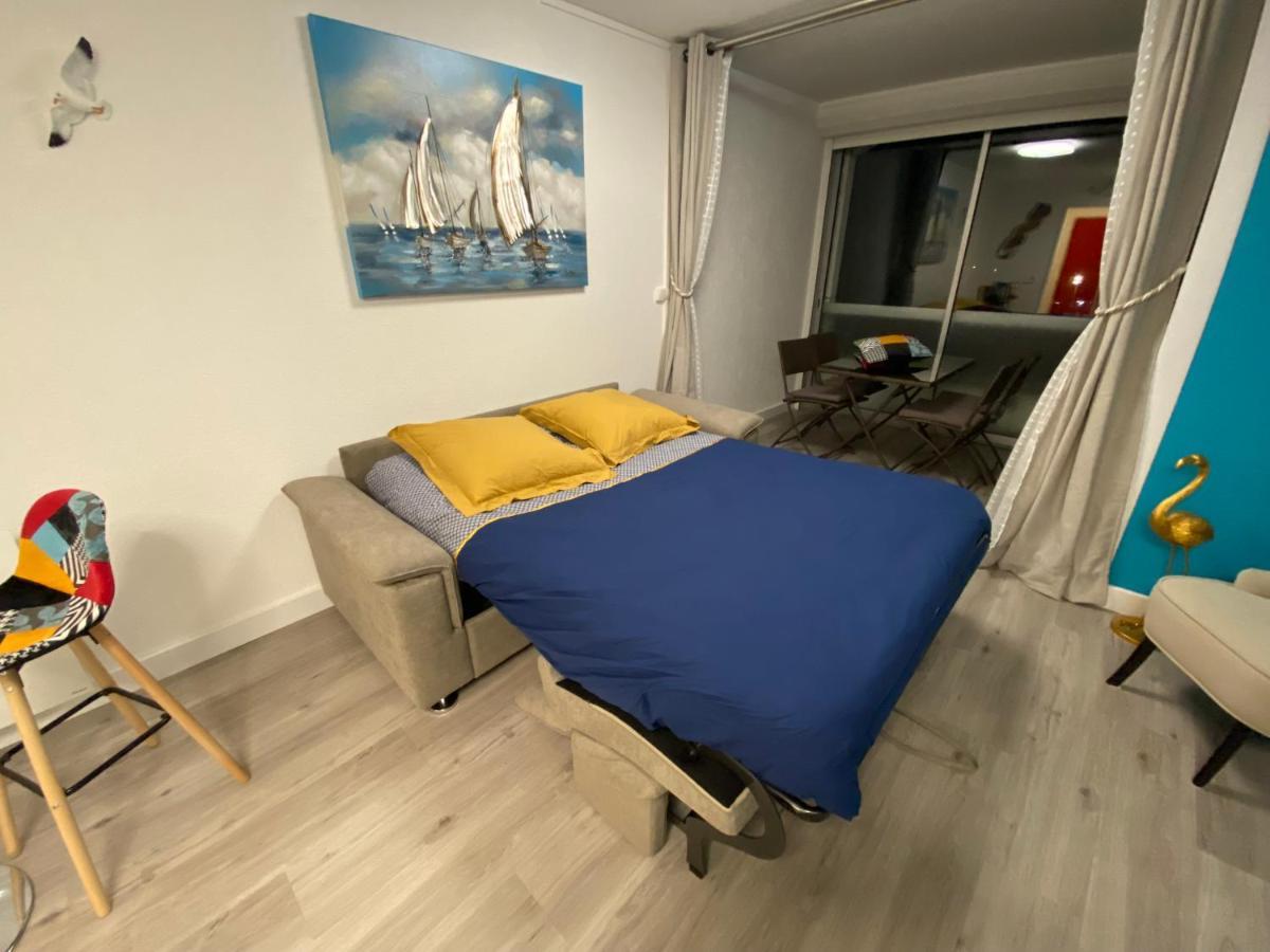 Studio front de mer 'Le Soleillan' La Grande-Motte Eksteriør bilde