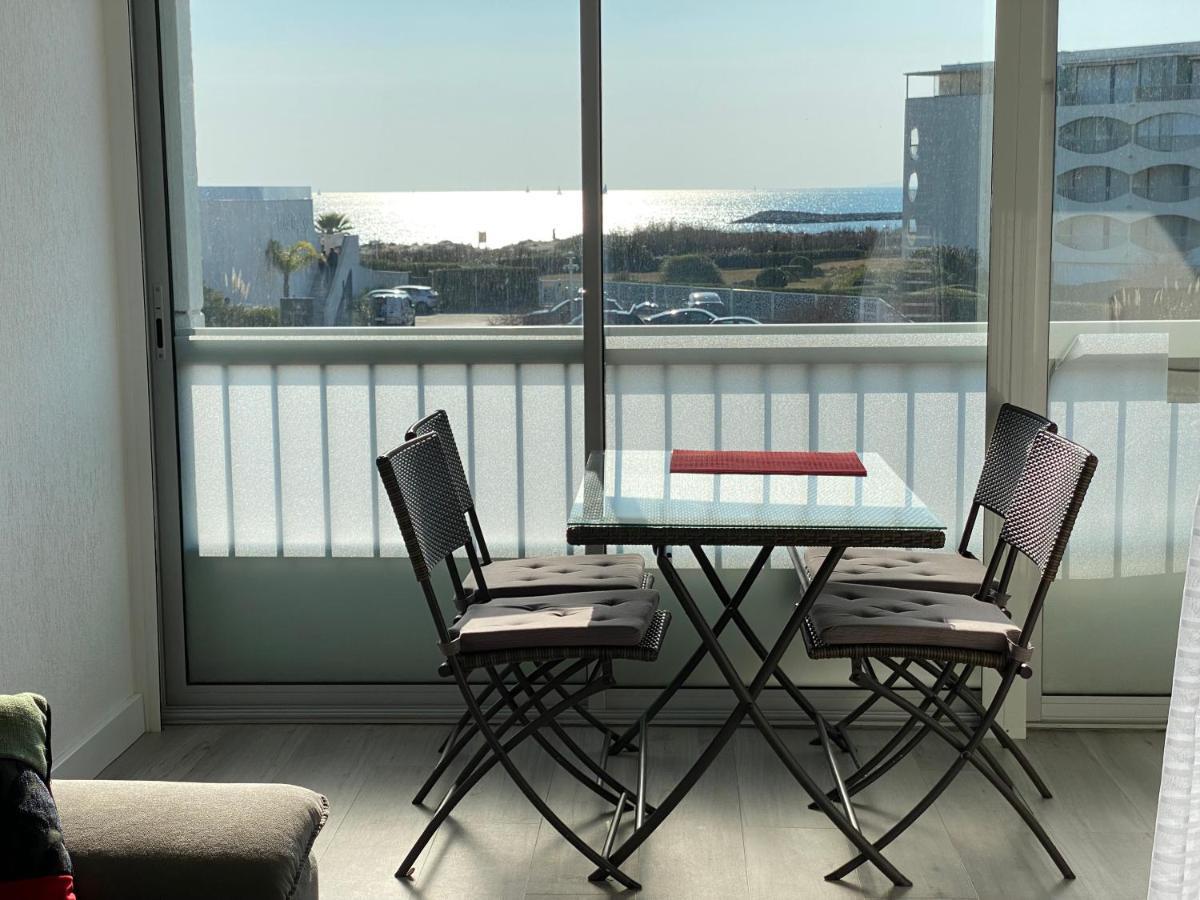 Studio front de mer 'Le Soleillan' La Grande-Motte Eksteriør bilde