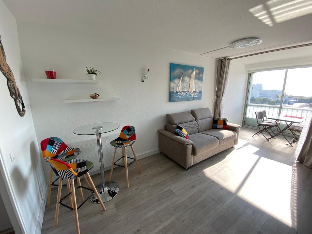 Studio front de mer 'Le Soleillan' La Grande-Motte Eksteriør bilde